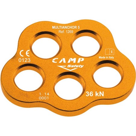 MULTIANCHOR 5 - Belay plate CAMP