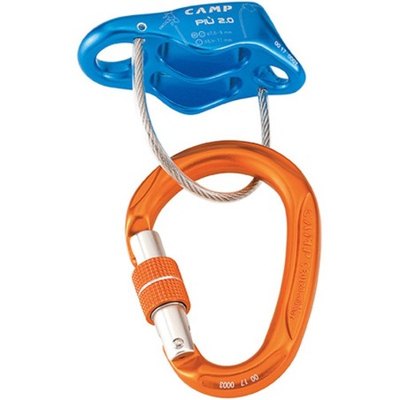 Discensore PIU 2.0 Belay Kit Blu - CAMP