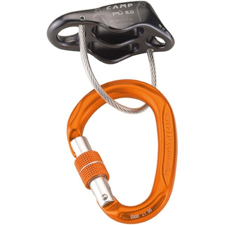 Discensore PIU 2.0 Belay Kit Grigio - CAMP