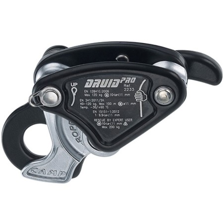 Descender DRUID Black PRO CAMP;DRUID - Descender CAMP functions;DRUID - Descender CAMP measures