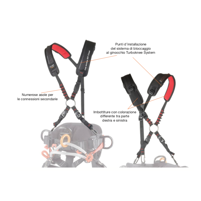 Imbracatura pettorale TREE ACCESS SRT CHEST CAMP 03