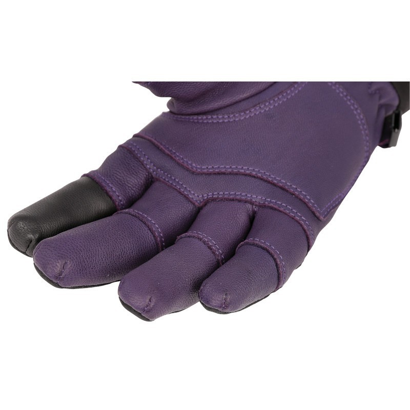 Glove G HOT WOOL LADY Black/Violet - CAMP