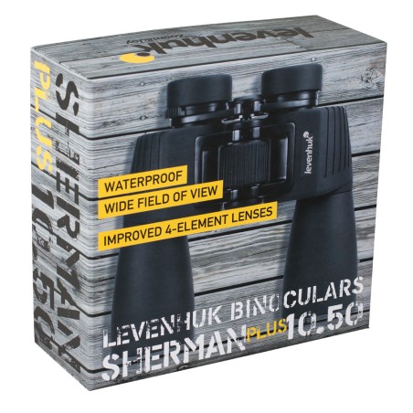 Levenhuk Sherman PLUS 10x50 Binoculars - LEVENHUK 09