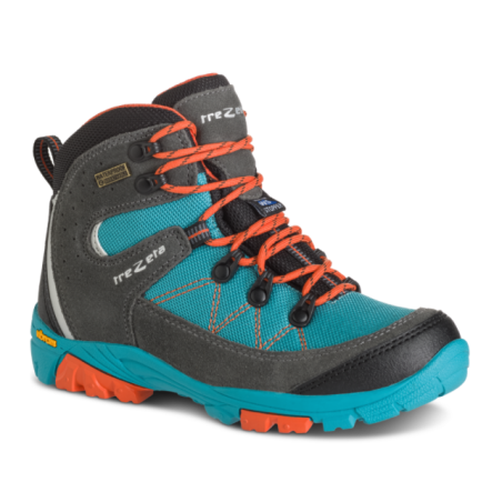 Scarpa CYCLONE WP KID Teal-Orange TREZETA 01