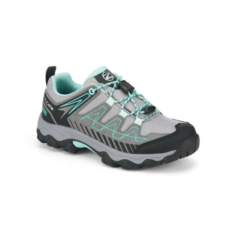 Shoe THUNDER WP KID Grey-Green TREZETA 01