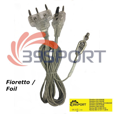 Foil Body Cord whole transparent CE - 39SPORT