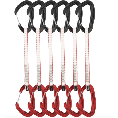 Rinvii Alpha Wire Quickdraw Red 18cm 6pz DMM 01