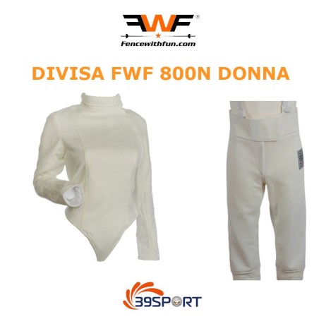 Divisa scherma donna FIE 800N FWF