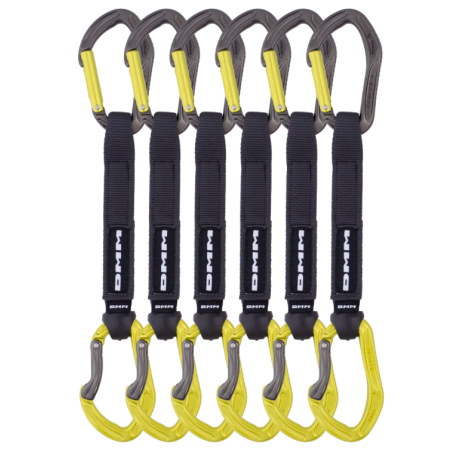 Alpha Sport Quickdraw Lime 18cm 6 Pack DMM