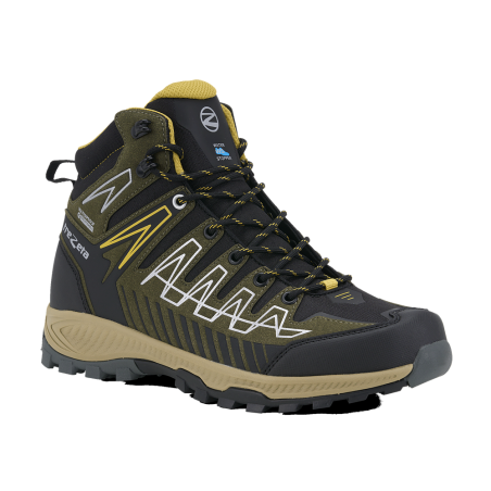 Scarpa Thunder MID WP Olive-Yellow TREZETA 01