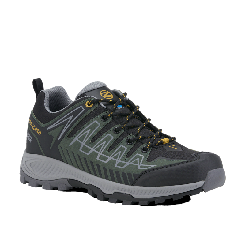 Scarpa THUNDER WP Dark Green-Yellow TREZETA 01