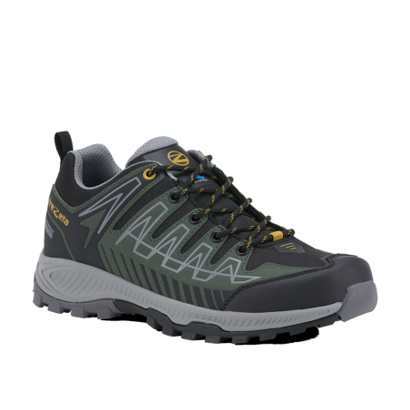 Scarpa THUNDER WP Dark Green-Yellow TREZETA 01