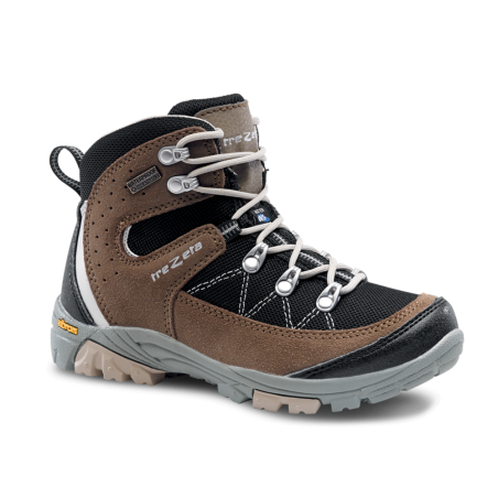 Shoe CYCLONE WP KID Black-Brown TREZETA 01