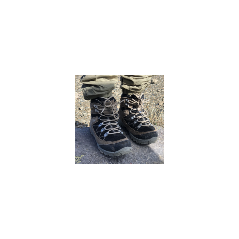 Shoe CYCLONE WP KID Black-Brown TREZETA 04