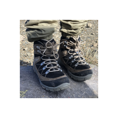 Shoe CYCLONE WP KID Black-Brown TREZETA 04