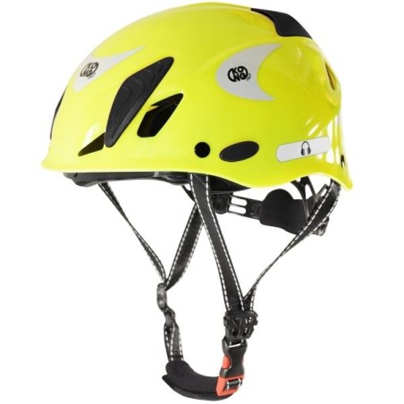 Helmet MOUSE WORK Yellow Fluo Softtouch KONG