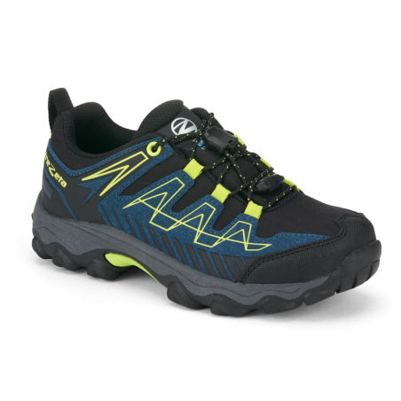 Shoes TREZETA THUNDER WP JR Blue-Lime 01