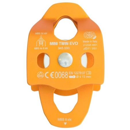 Pulley KONG MINI TWIN EVO Orange 01