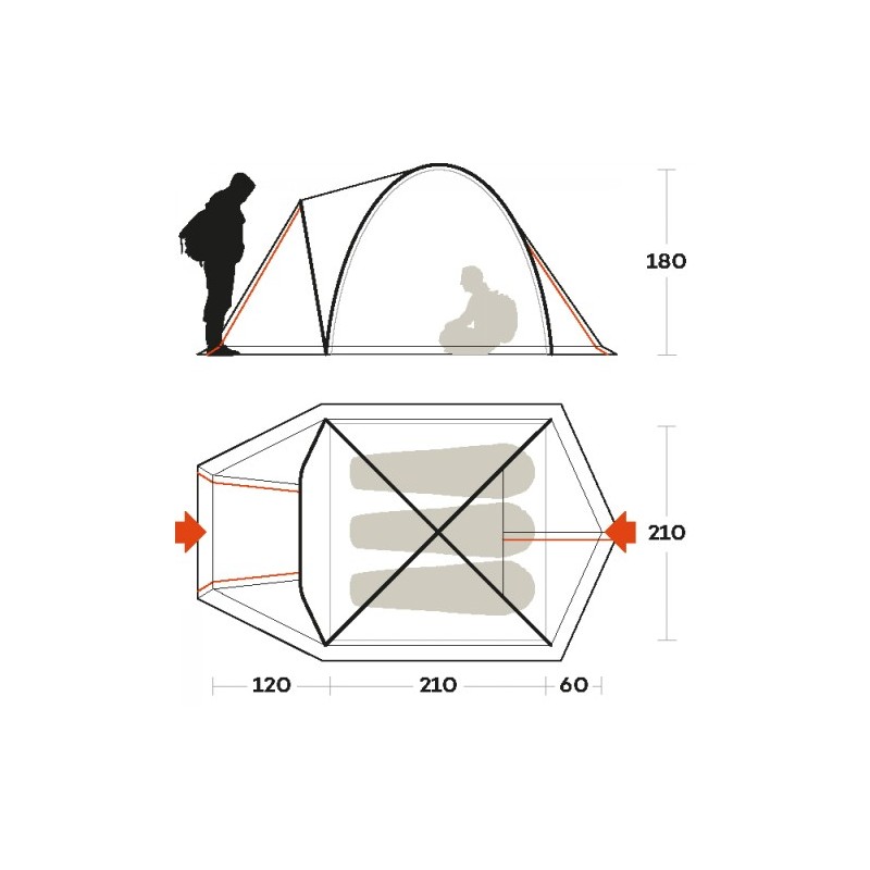 Tenda FERRINO SHABA 3 03