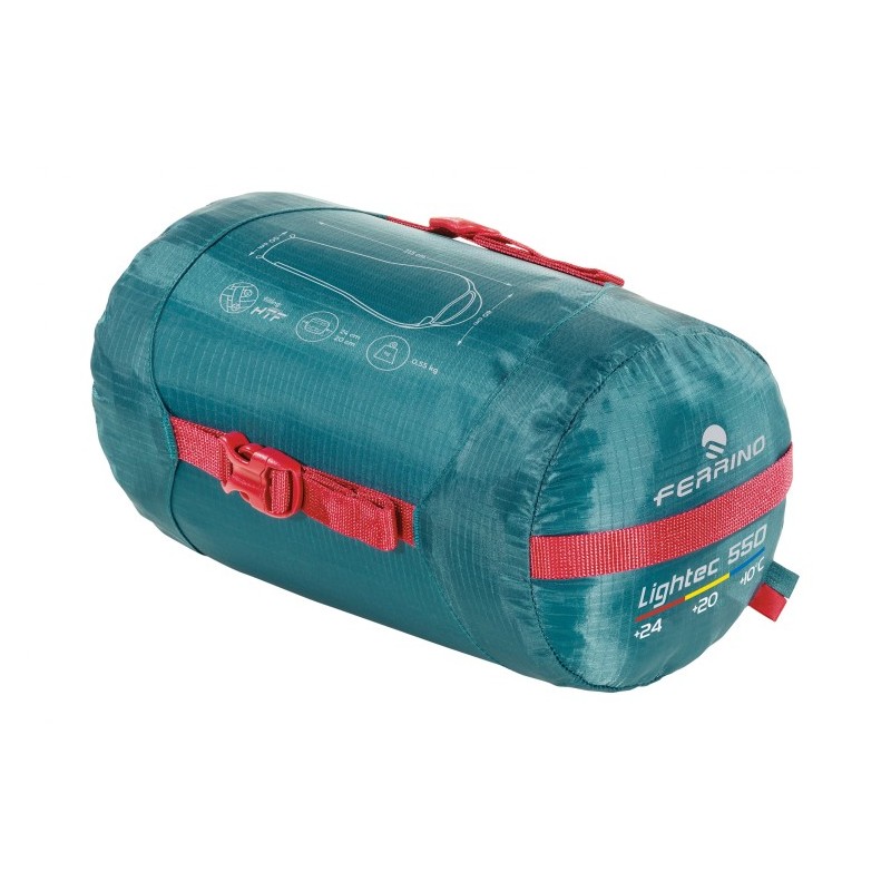 Sleepingbag FERRINO LIGHTEC 550 green