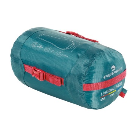 Sleepingbag FERRINO LIGHTEC 550 green