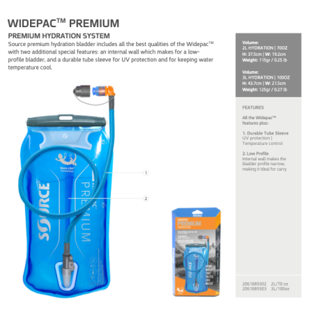 Sacca idratazione SOURCE WIDEPAC PREMIUM