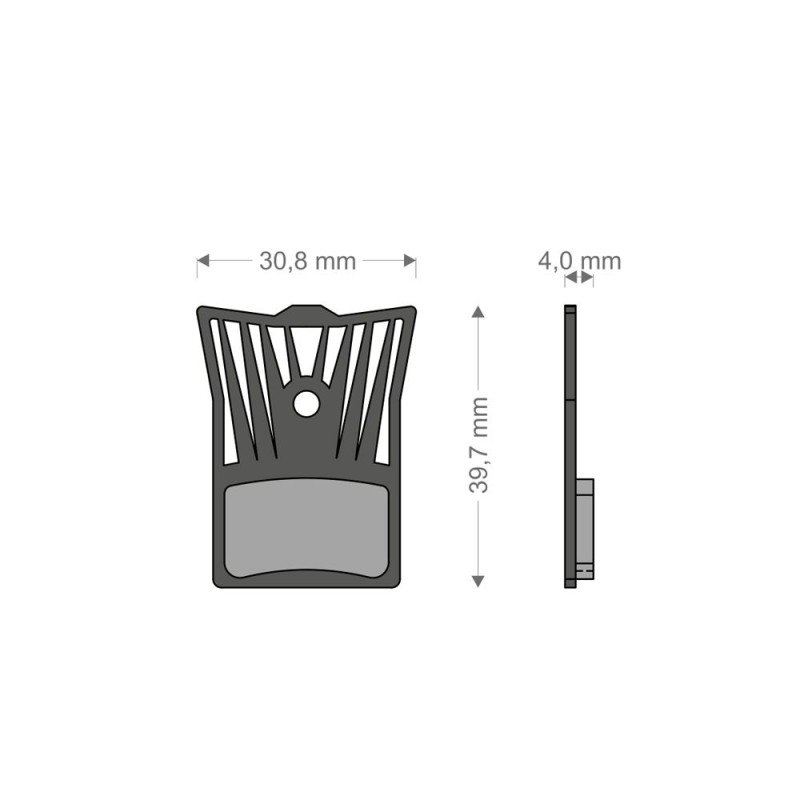 Lightech Brake Pads DURACE/XTR/MCX1 - BRENTA