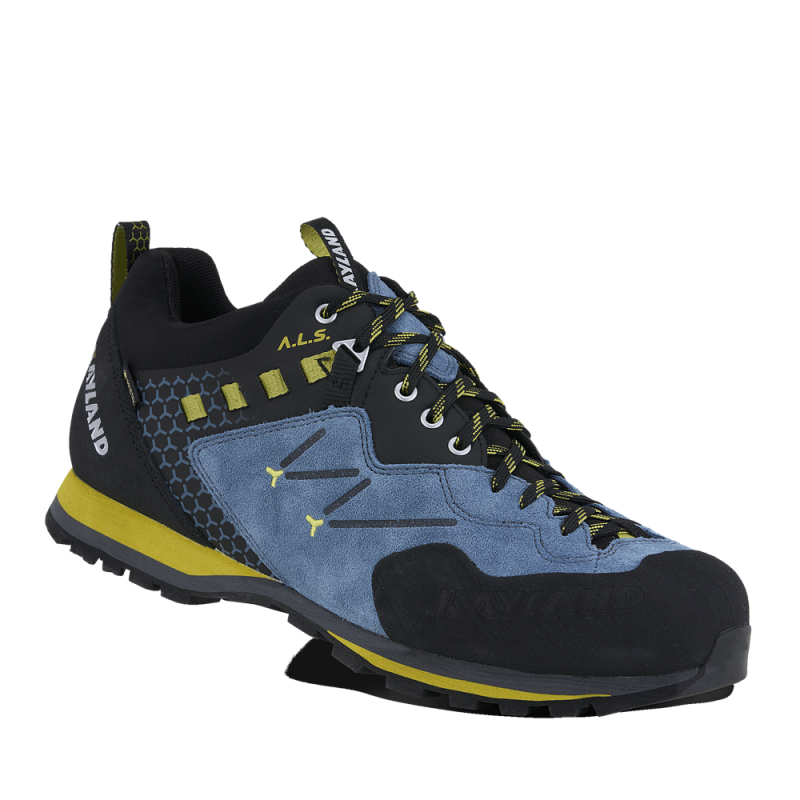 Shoes KAYLAND VITRIK GTX Steel Blue-Lime 01