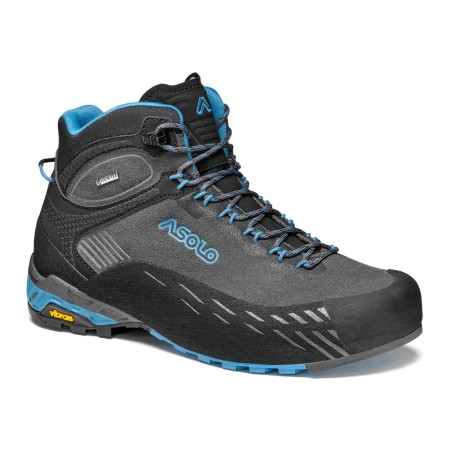 Shoes ASOLO ELDO MID LTH GV WS Graphite-Blue Moon