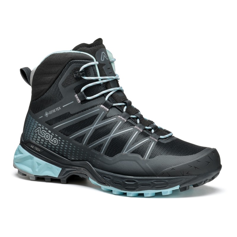 Shoes ASOLO TAHOE MID GTX WS Black-Celadon