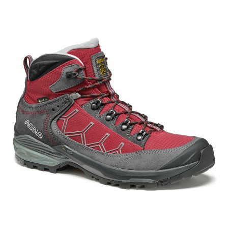 Scarpe ASOLO FALCON EVO GV ML Grey-Carm.Red-Shark