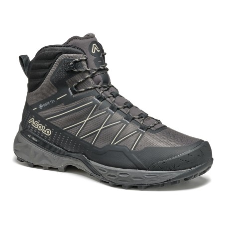 Scarpe ASOLO TAHOE MID GTX MM Shark G.-Black-Beige