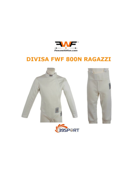 Fencing suits complete children FIE 800N FWF