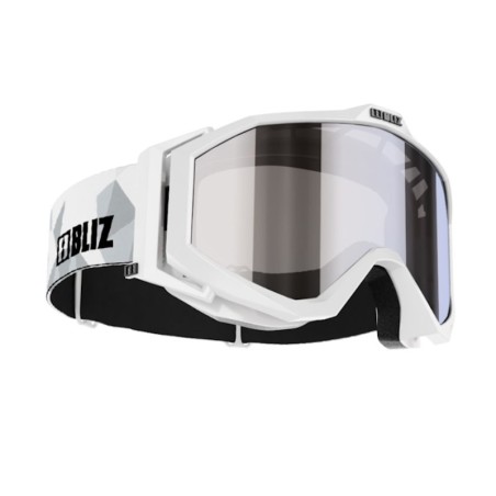 Maschera sci EDGE MIRROR white Blizz 01