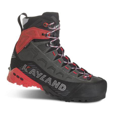 Scarpa STELLAR NUBUCK GTX Grigio-Rosso KAYLAND 01